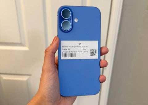 Iphone 16 de 128gb AZUL