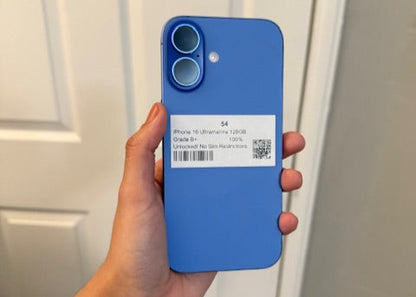 Iphone 16 de 128gb AZUL